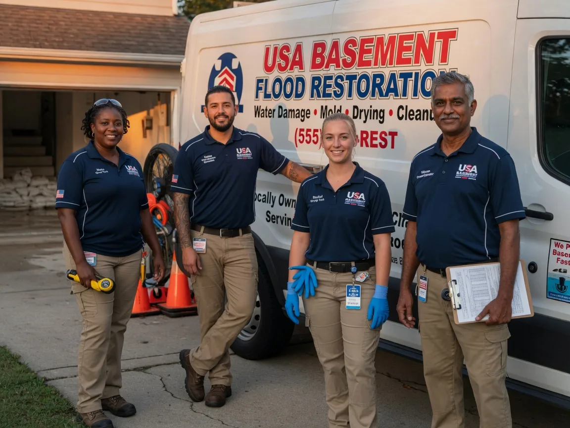Basement Flood Cleanup company in Palmyra, WI